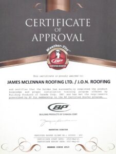 BP Certificate installer